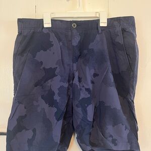 Under Armour Men's Navy Camouflage Shorts